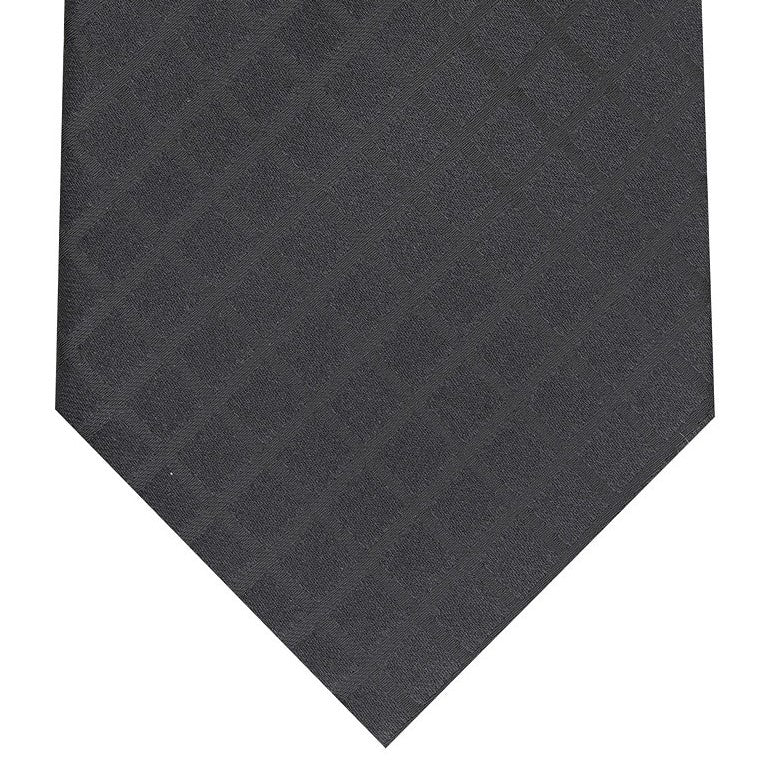 Perry Ellis Men's Alvan Solid Tie Black Size Regular