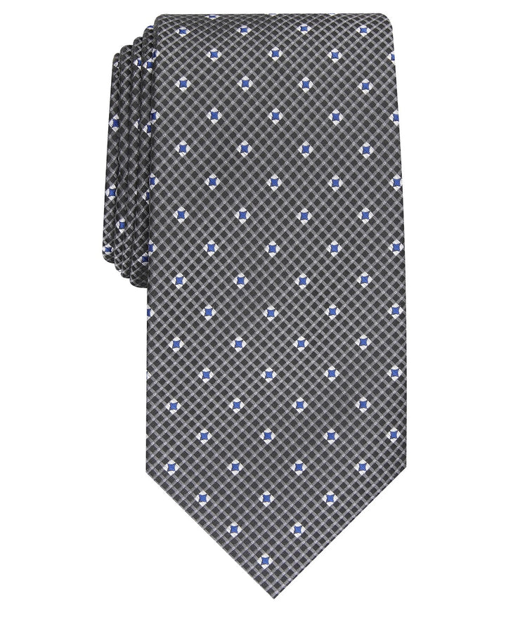 Perry Ellis Men's Howland Neat Tie Black Size Regular