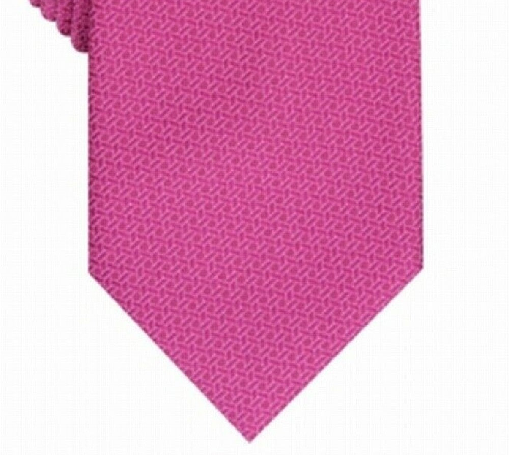 Perry Ellis Men's Starlite Neat Tie Purple Size Regular