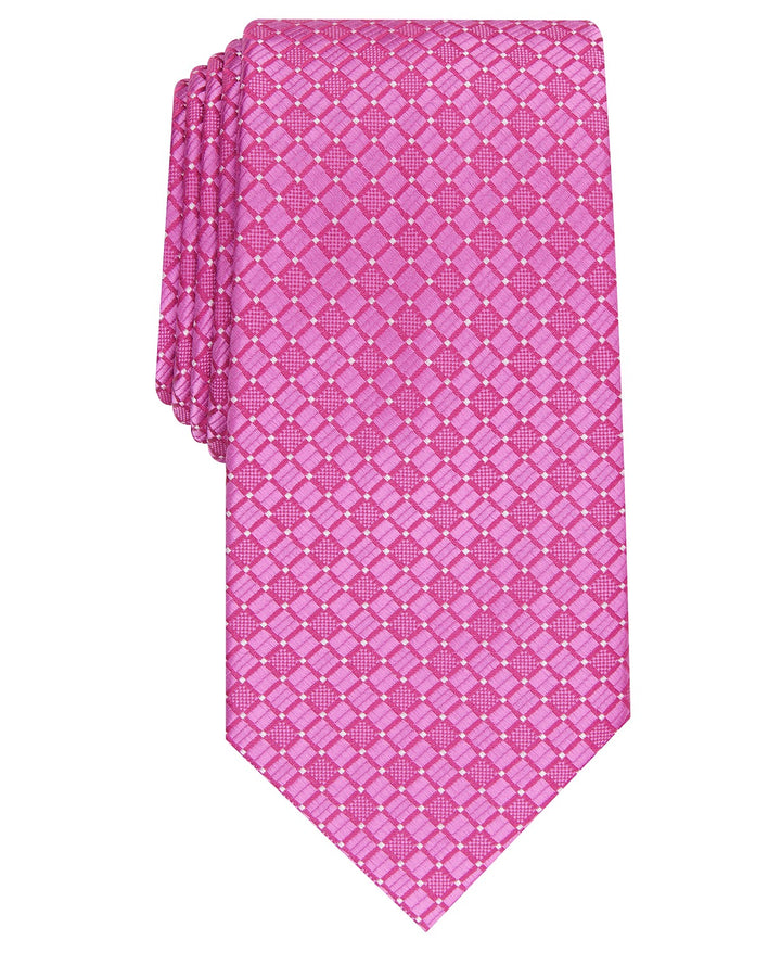 Perry Ellis Men's Kimball Micro-Dot Tie Purple Size Regular