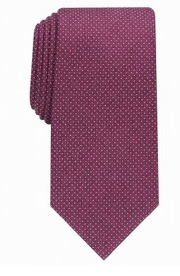 Perry Ellis Men's Ruthven Micro-Dot Tie Red Size Regular