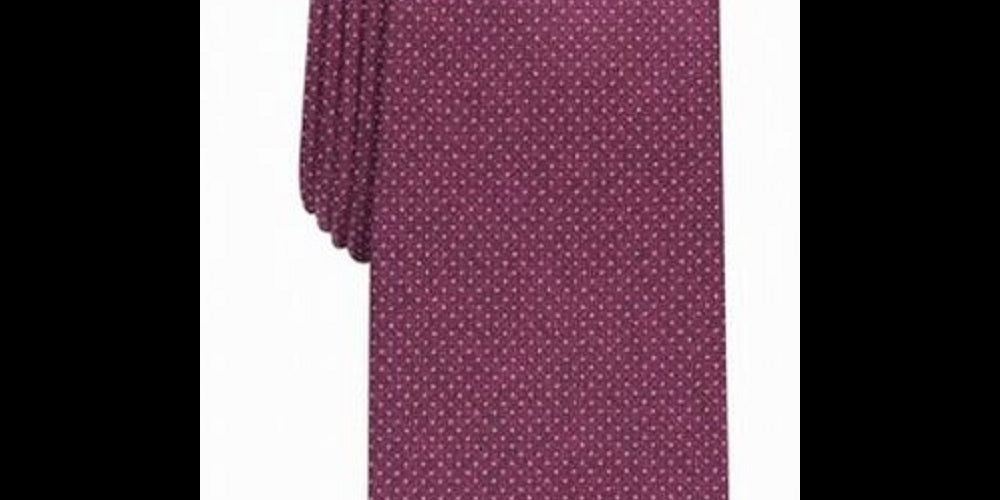 Perry Ellis Men's Ruthven Micro-Dot Tie Red Size Regular