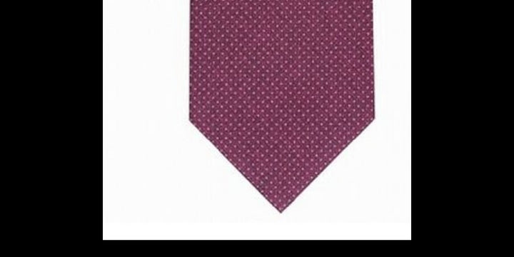 Perry Ellis Men's Ruthven Micro-Dot Tie Red Size Regular