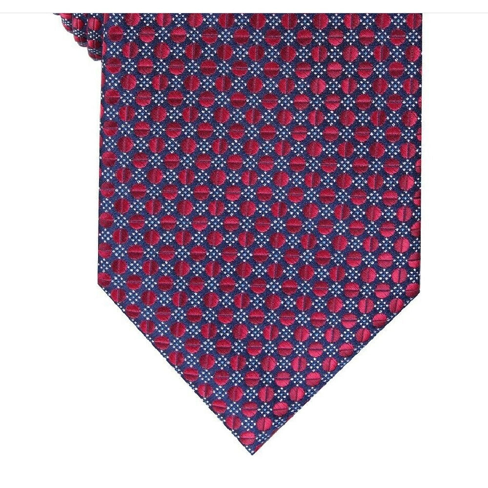 Perry Ellis Men's Dexter Neat Tie Red One size