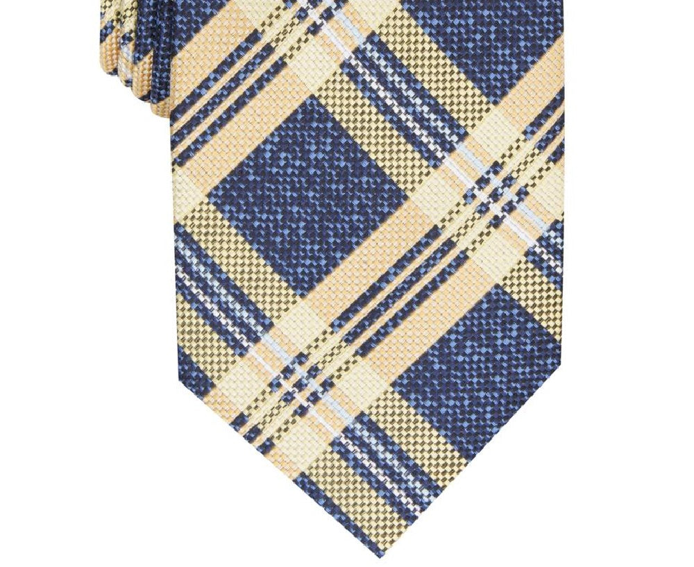 Perry Ellis Men's Duxbury Classic Plaid Tie One Size