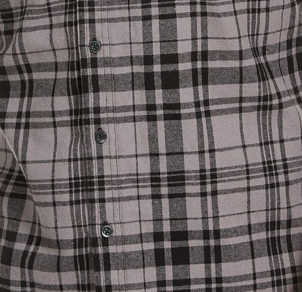 Levi's Men's Miguel Regular-Fit Plaid Flannel Shirt Gray Size  Large