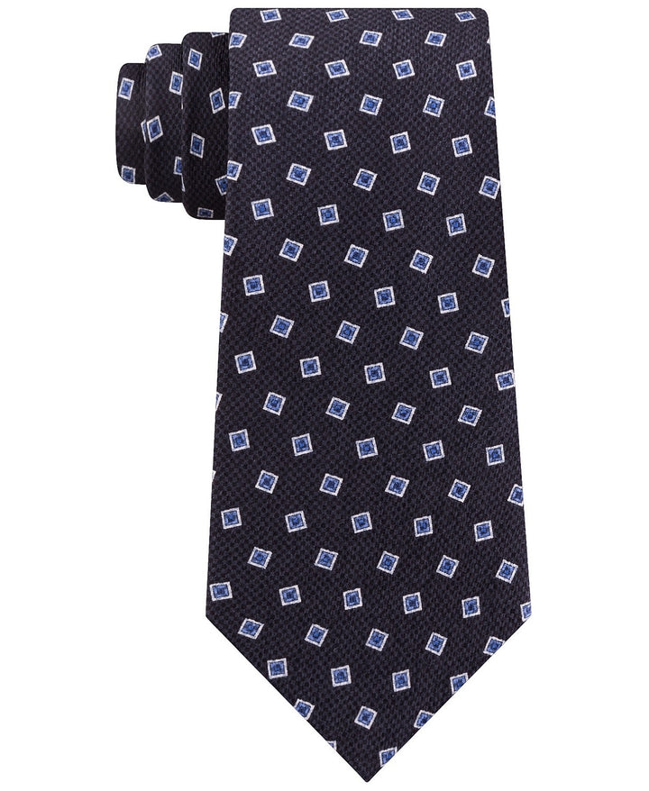 Michael Kors Men's Artisinal Pixelated Tie Black Size Regular