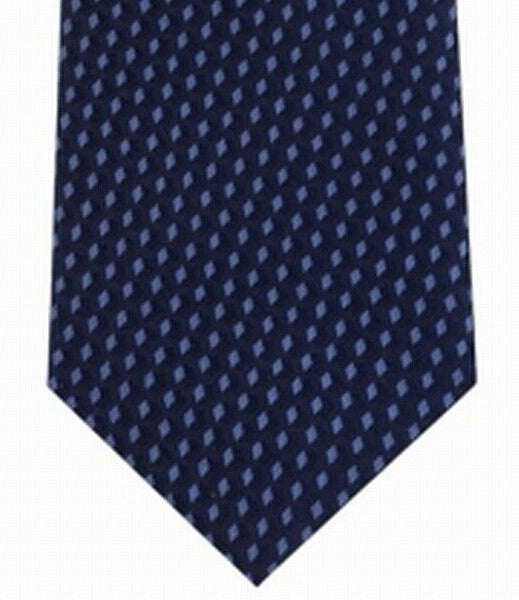 Michael Kors Men's Shadowed Geo Diamond Tie Blue Size Regular