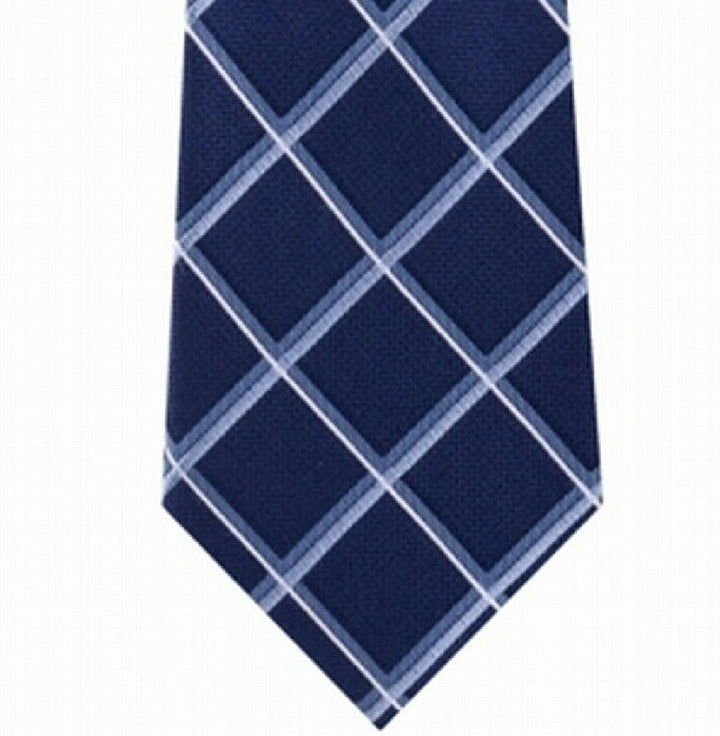 Michael Kors Men's Classic Multi-Grid Silk Tie PasGry Size Regular