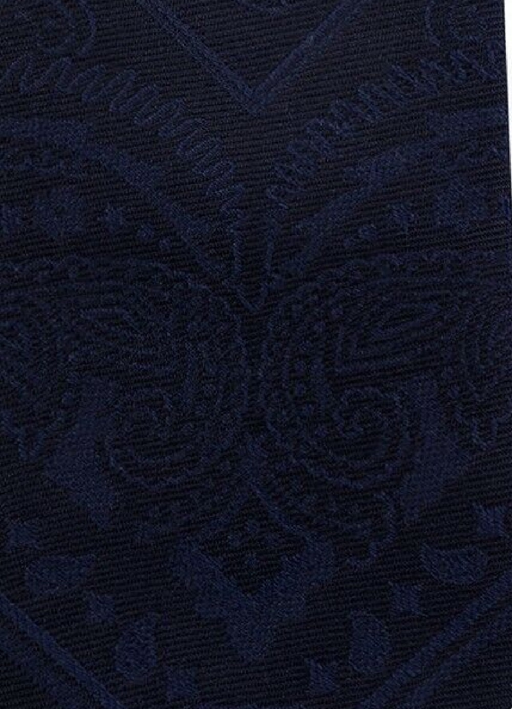 Tommy Hilfiger Men's Slim Tonal Paisley Panel Tie Navy Size Regular