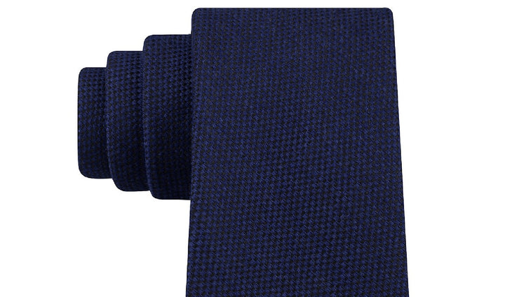 Tommy Hilfiger Men's Aaran Solid Tie Navy Size Regular