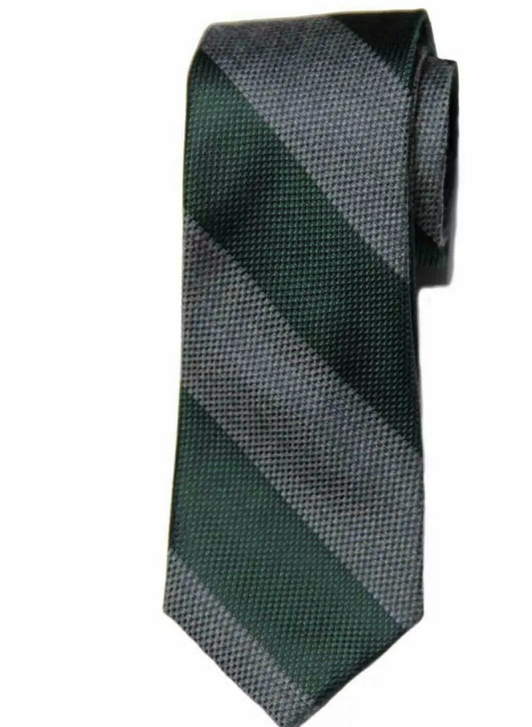 Tommy Hilfiger Men's Andy Stripe Tie Green Size Regular