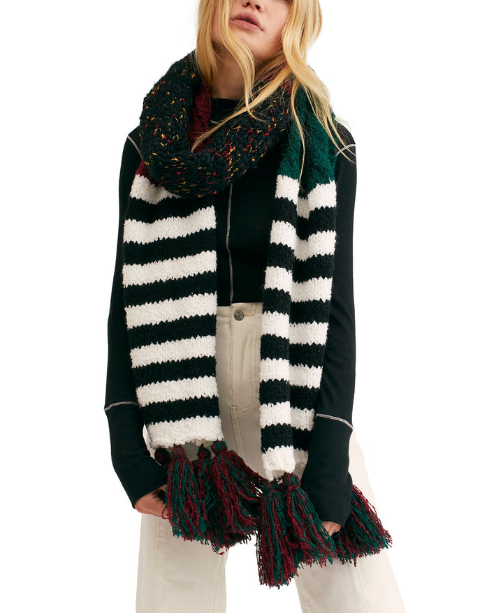 Free People Women's Nova Tassel Scarf Autumn One Size