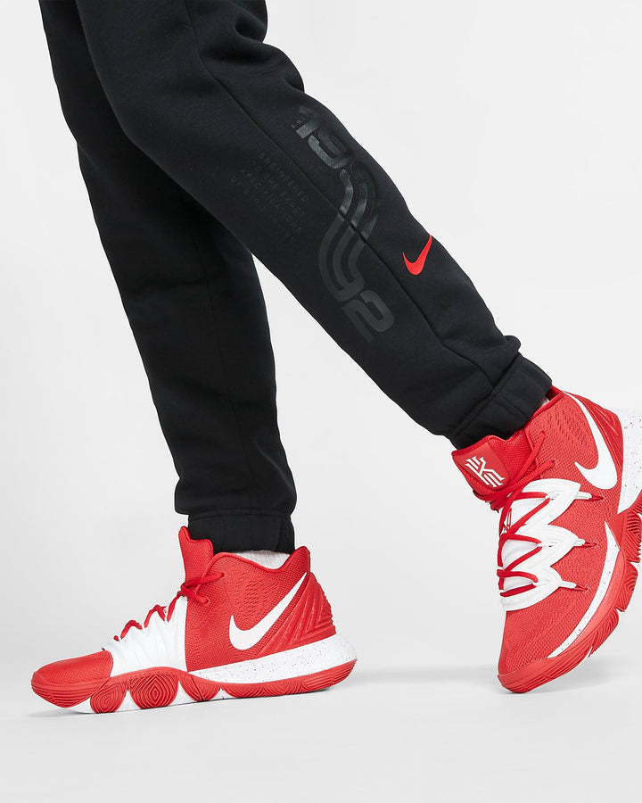 Nike Men's  Fleece Basketball Pants Black Size Large