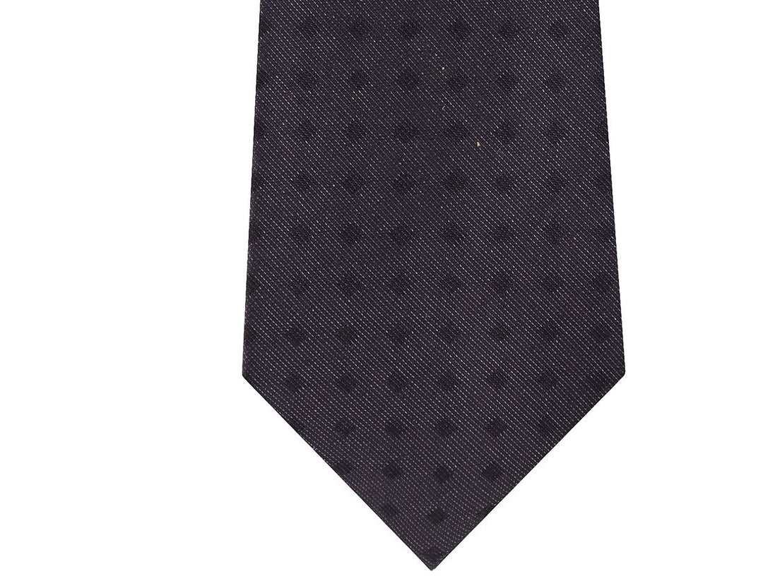 Calvin Klein Men's Shimmer Squares Tie Black Size Regular