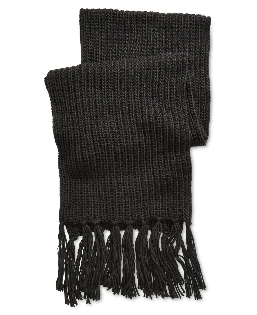 Steven Madden Men's Chunky Knit Scarf Black One Size