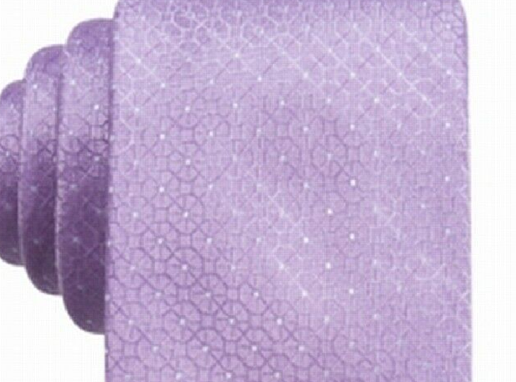 Ryan Seacrest Distinction Men's Neck Tie Purple One Size