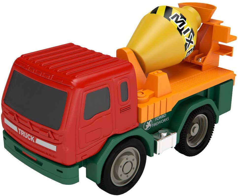 MOTA Mini Heavy Industrial Toy Truck Set 6 Piece Construction Vehicle Fleet