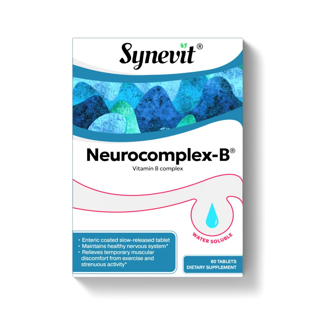 Synevit Neurocomplex-B Brain Health Supplement – 60 Tablets
