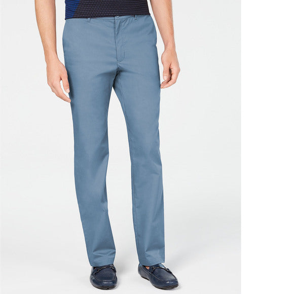 Alfani Men's Alfatech Classic-Fit Chino Pants Blue