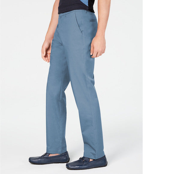 Alfani Men's Alfatech Classic-Fit Chino Pants Blue