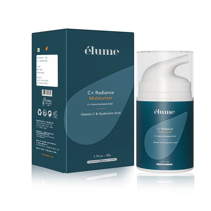 Elume C+ Radiance Moisturizer - Brightening & Hydrating Cream, 50ml