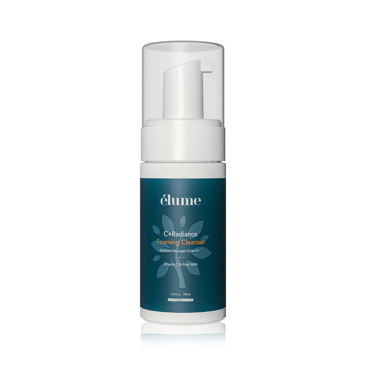Elume C+ Radiance Foaming Cleanser - Gentle Vitamin C Cleanser, 100ml