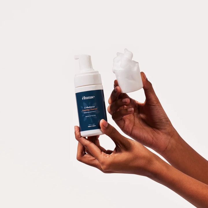 Elume C+ Radiance Foaming Cleanser - Gentle Vitamin C Cleanser, 100ml