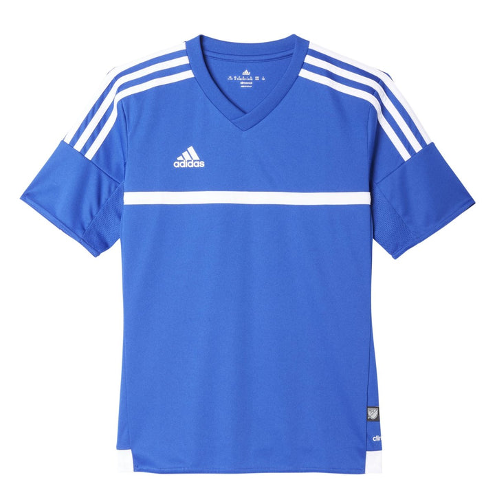 Adidas Boys MLS 15 Match Jersey T-Shirt Bold Blue Size Youth
