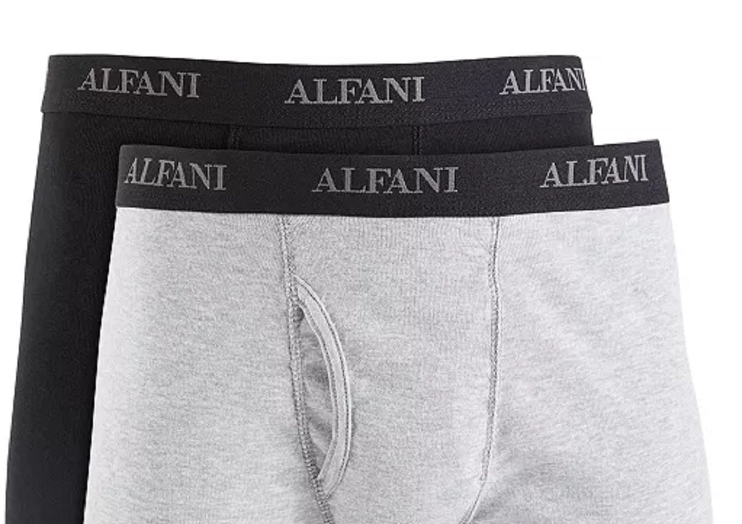 Alfani Men's 5 Pk Boxer Briefs Black Size Small