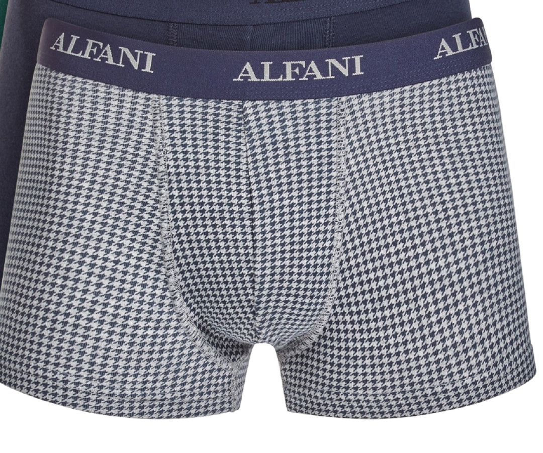 Alfani Men's 5 Pk Moisture Wicking Trunks Blue Size X-Large