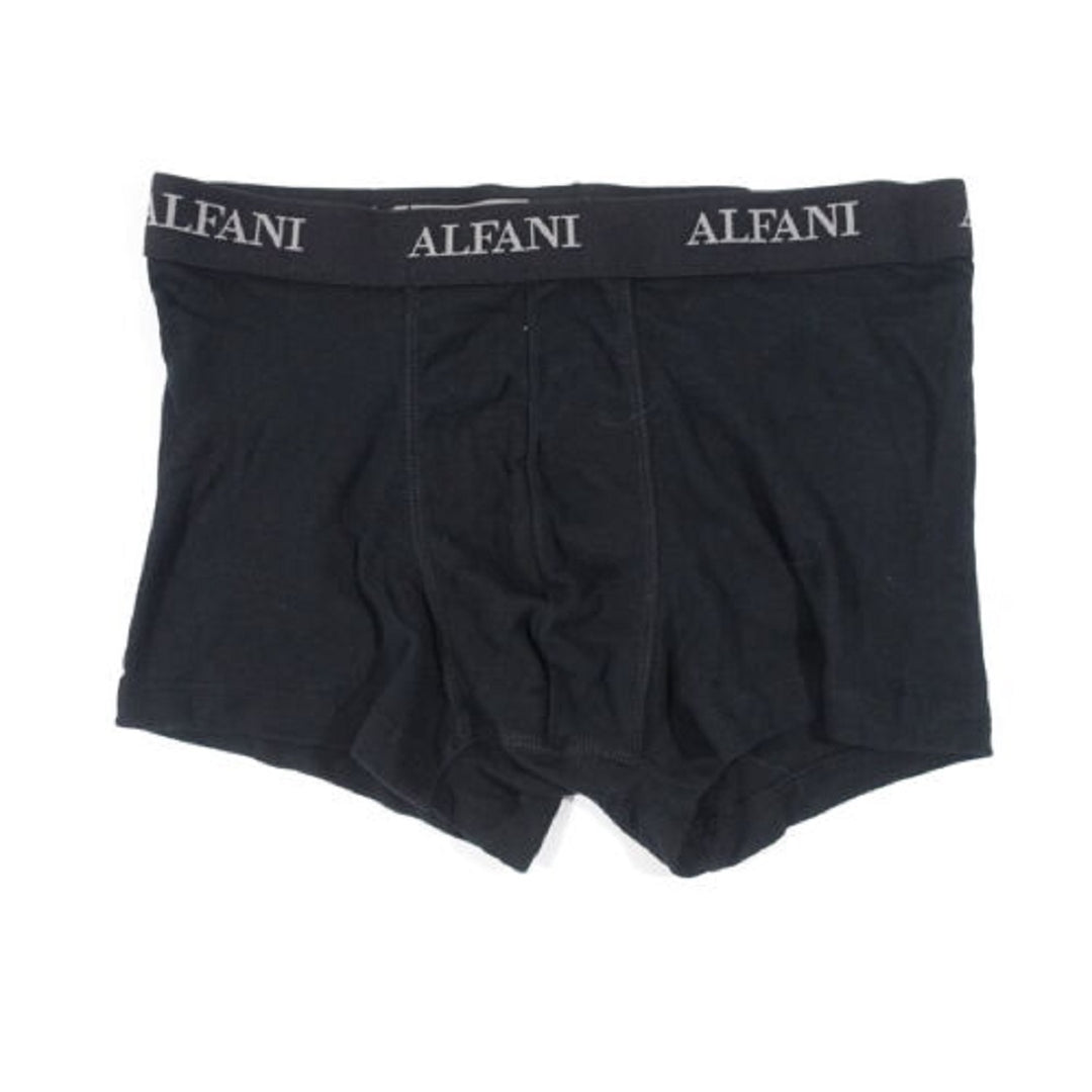 Alfani Men's 5 Pk Moisture Wicking Trunks Black Size Medium