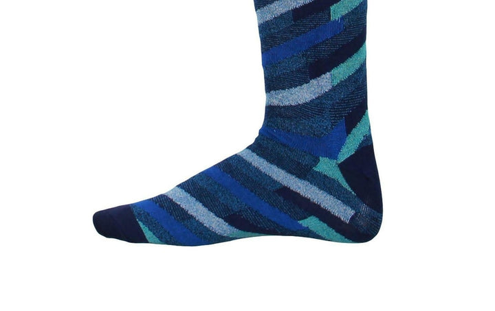 Perry Ellis Men's Socks Blue Size Regular