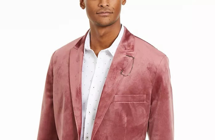 INC International Concepts Men's Pink Jacket Big Red Size XX-Large