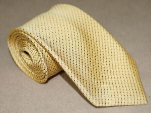 Tasso Elba Men's Mini Silk Tie Gold One Size