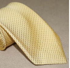 Tasso Elba Men's Mini Silk Tie Gold One Size