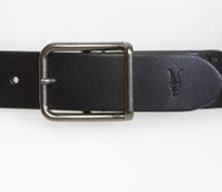 AllSaints Women's Leather Belt Black Size 38