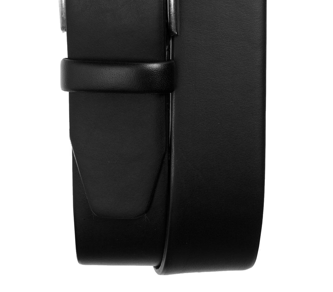 Hugo Boss Men's Sander Leather Belt Black Size 36