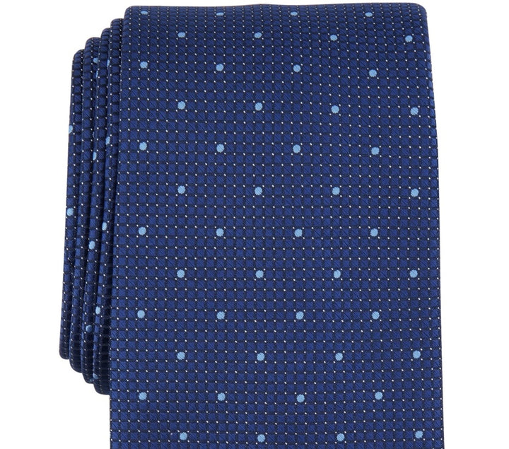 Club Room Men's Florence Dot Tie Blue  Size Regular