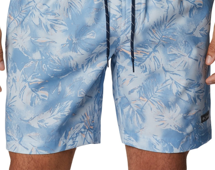 Columbia Men's Summertide Stretch Printed Shorts Blue Size XX-Large
