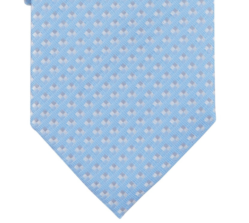 Michael Kors Men's Marion Neat Tie Blue Size Regular