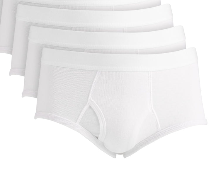 Club Room Men's 8 Pack Briefs  White Size Small