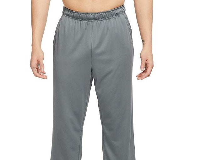 Nike Men's Totality Dri FIT Open Hem Versatile Pants Gray Size XX-Large