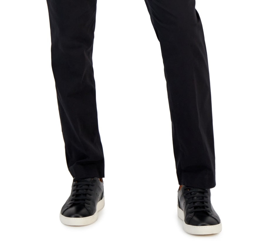 Perry Ellis Men's Essentials Slim Fit Dress Pants Black Size 30X30