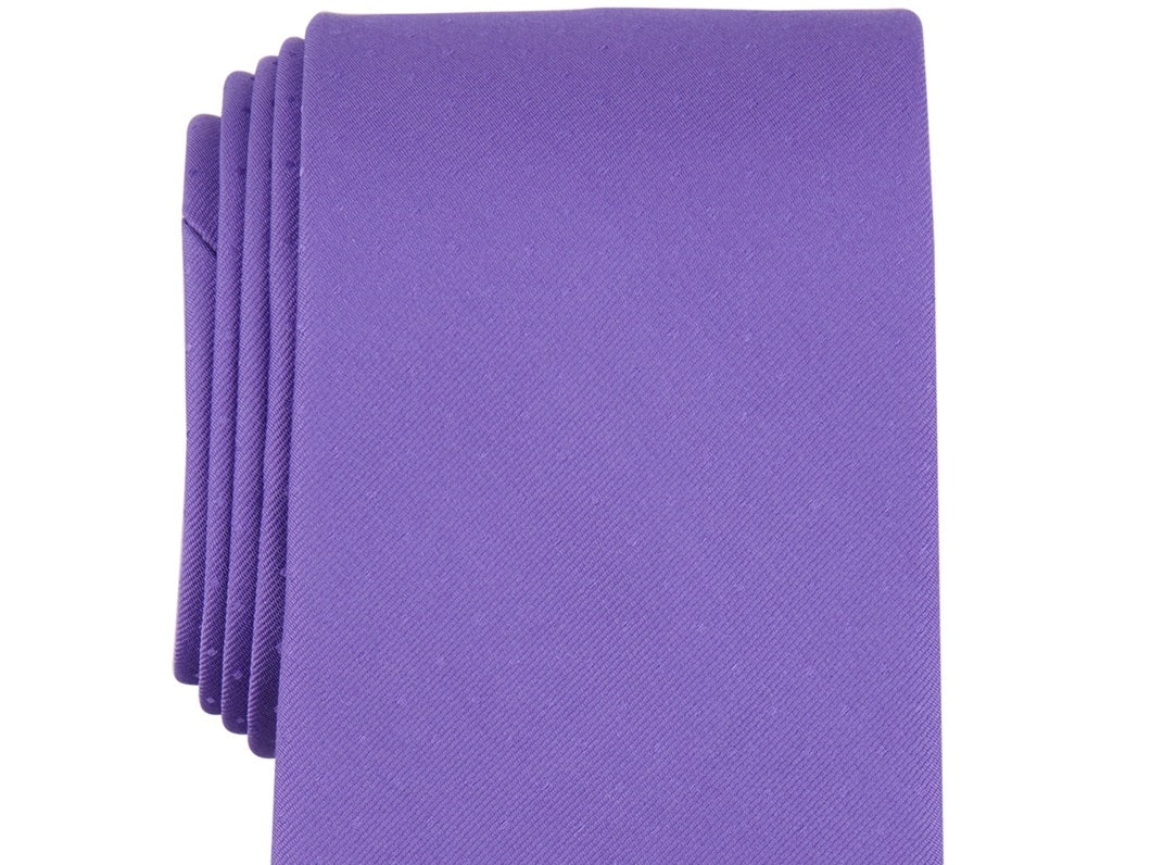 Michael Kors Men's Summer Dot Tie Purple Size Regular