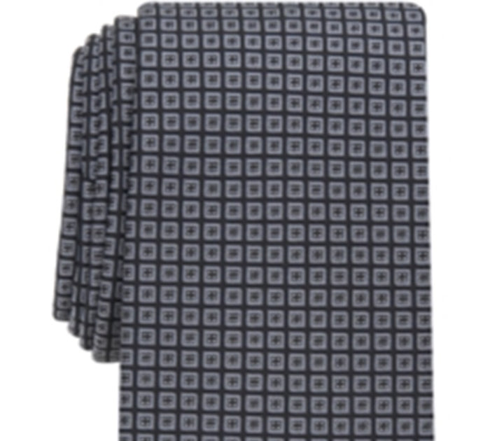 Alfani Men's Philippe Neat Tie Black  Size Regular