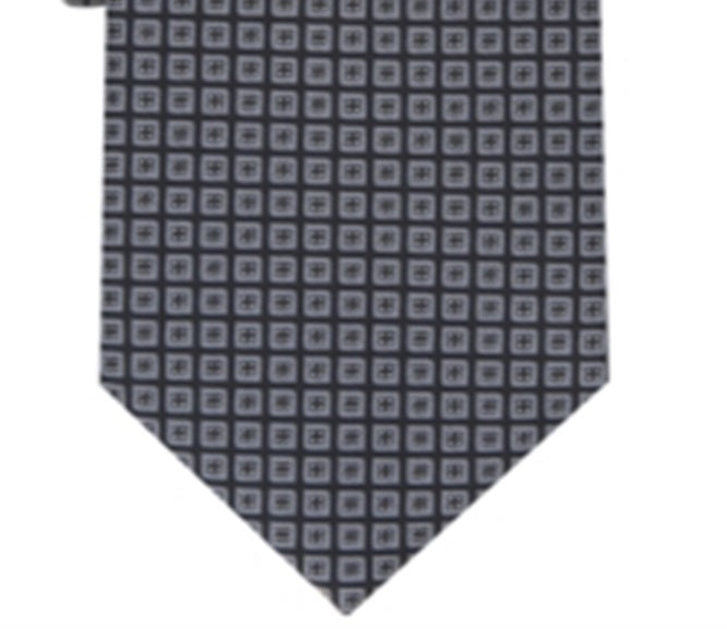 Alfani Men's Philippe Neat Tie Black  Size Regular
