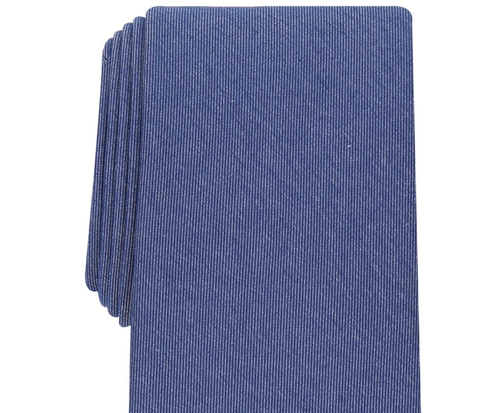 Club Room Men's Classic Solid Tie Blue Size Regular