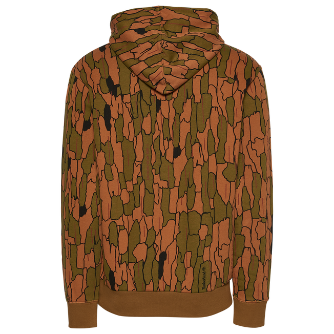 Timberland Men's Camo Hoodie Brown Size L