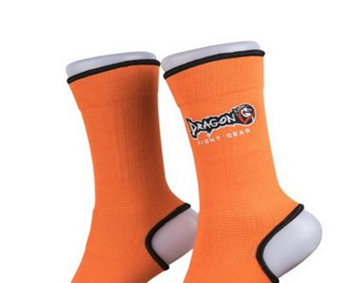 Dragon Do Men's Ankle Supports Shocks Orange Size X-Large